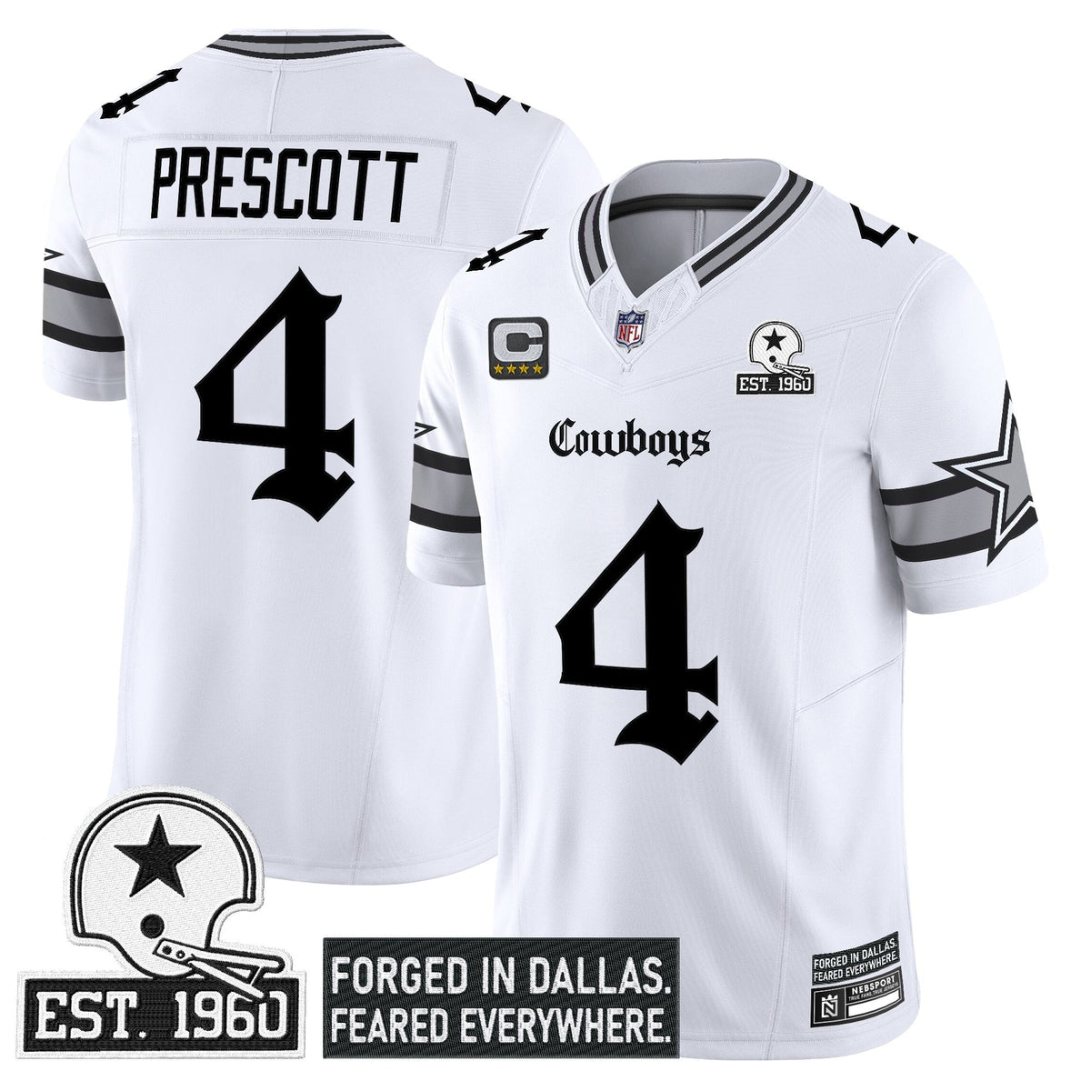 DAL 'Gothic Lone Star Edition' Vapor Limited Jersey