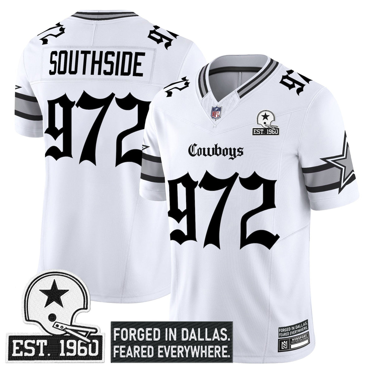 DAL 'Gothic Lone Star Edition' Vapor Limited Jersey