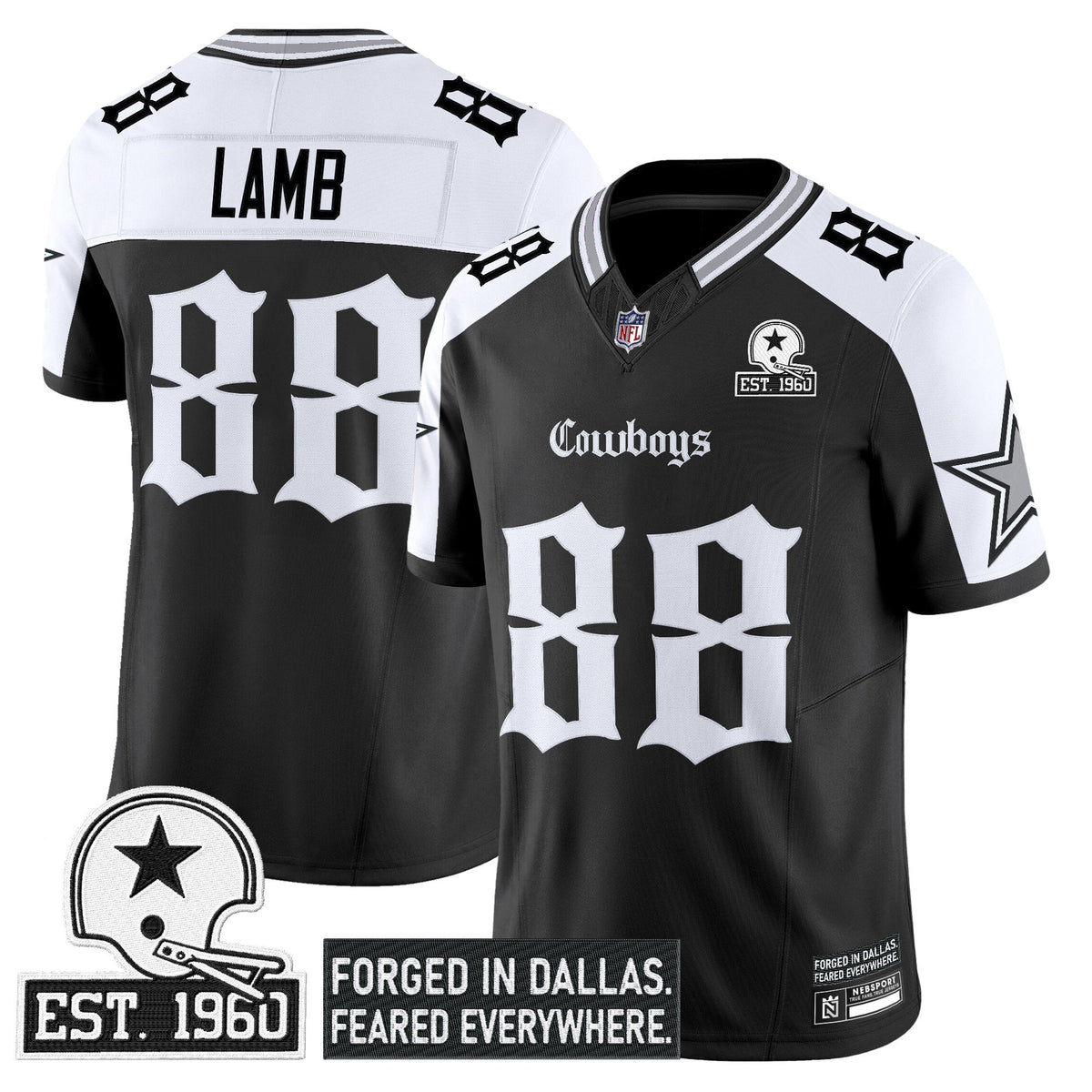 DAL 'Gothic Lone Star Edition' Vapor Limited Jersey