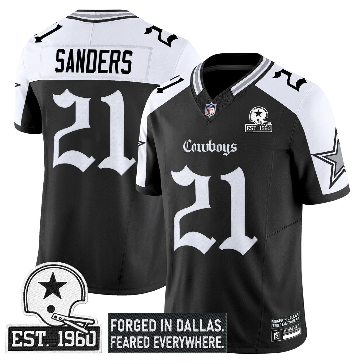 DAL 'Gothic Lone Star Edition' Vapor Limited Jersey