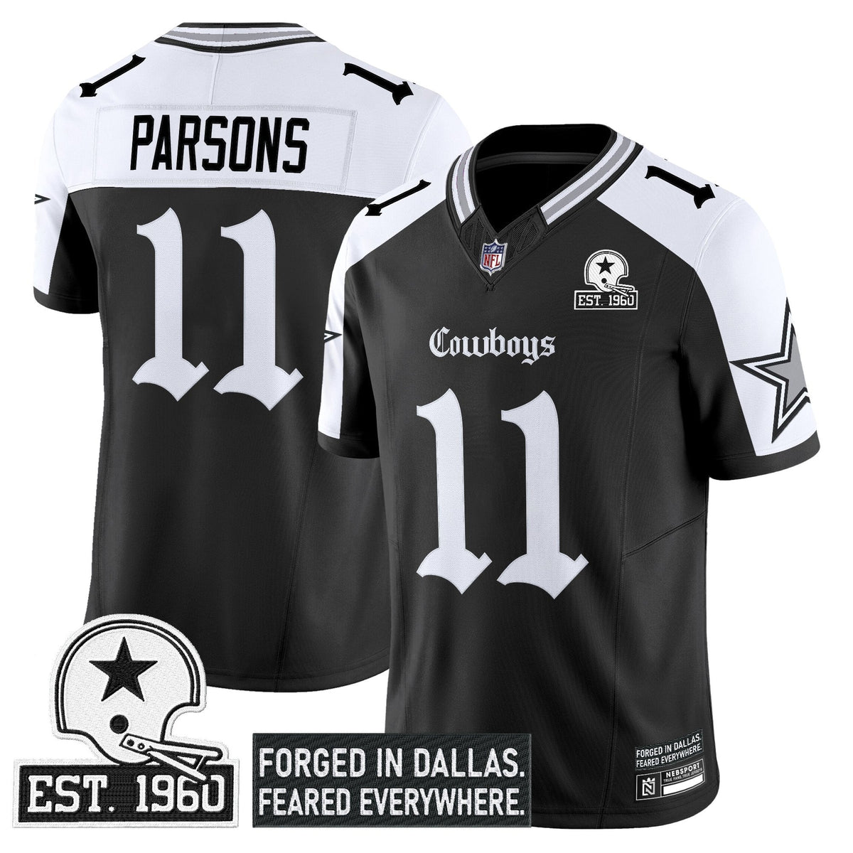 DAL 'Gothic Lone Star Edition' Vapor Limited Jersey