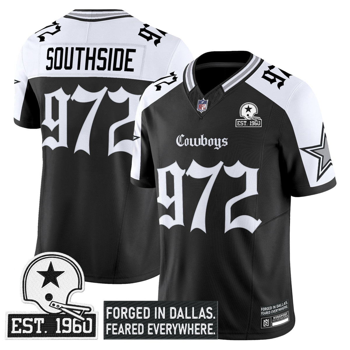 DAL 'Gothic Lone Star Edition' Vapor Limited Jersey