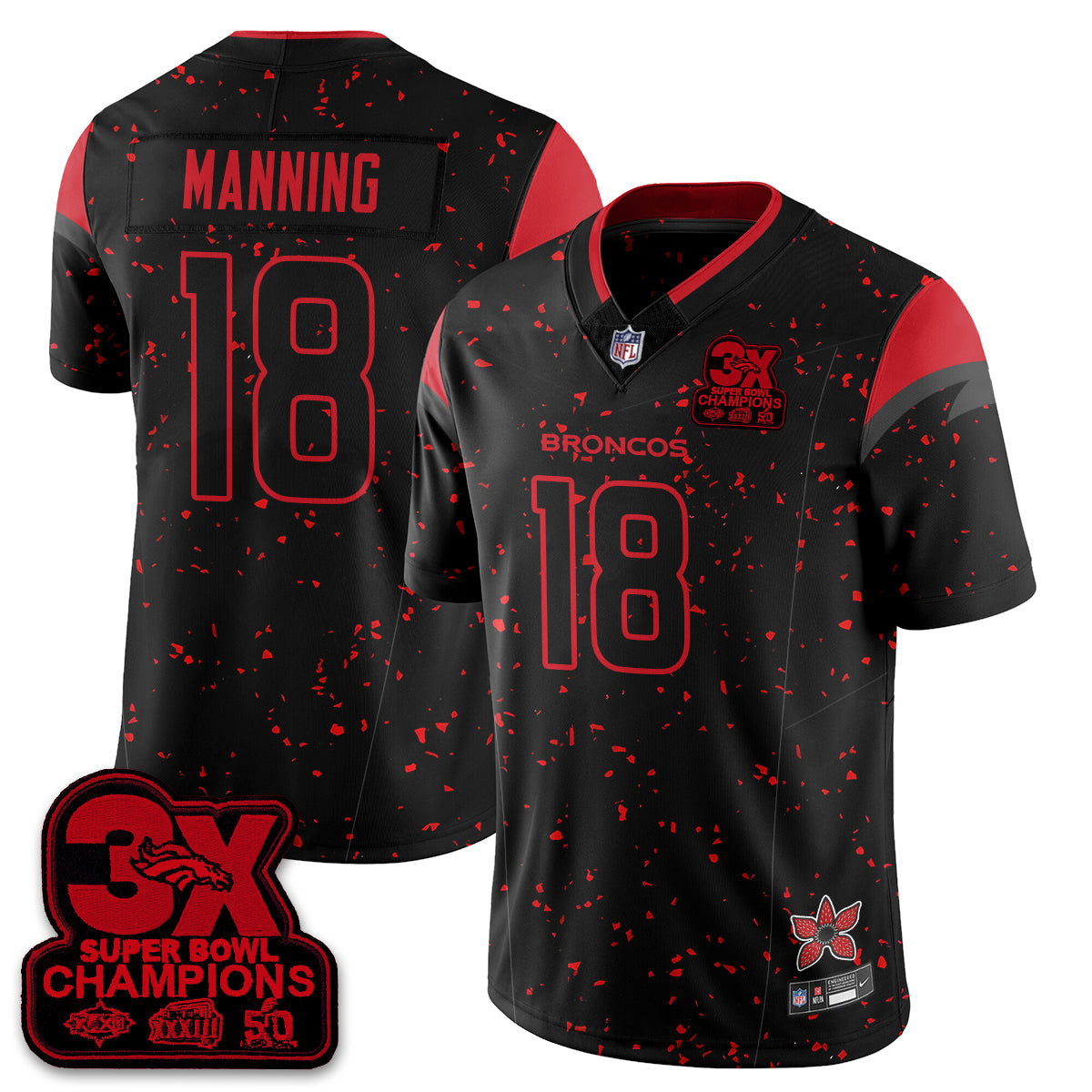 DEN 'Stranger Things Edition' Vapor Limited Jersey