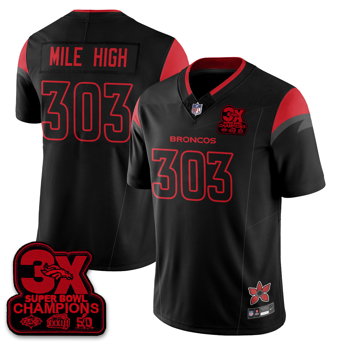 DEN 'Stranger Things Edition' Vapor Limited Jersey
