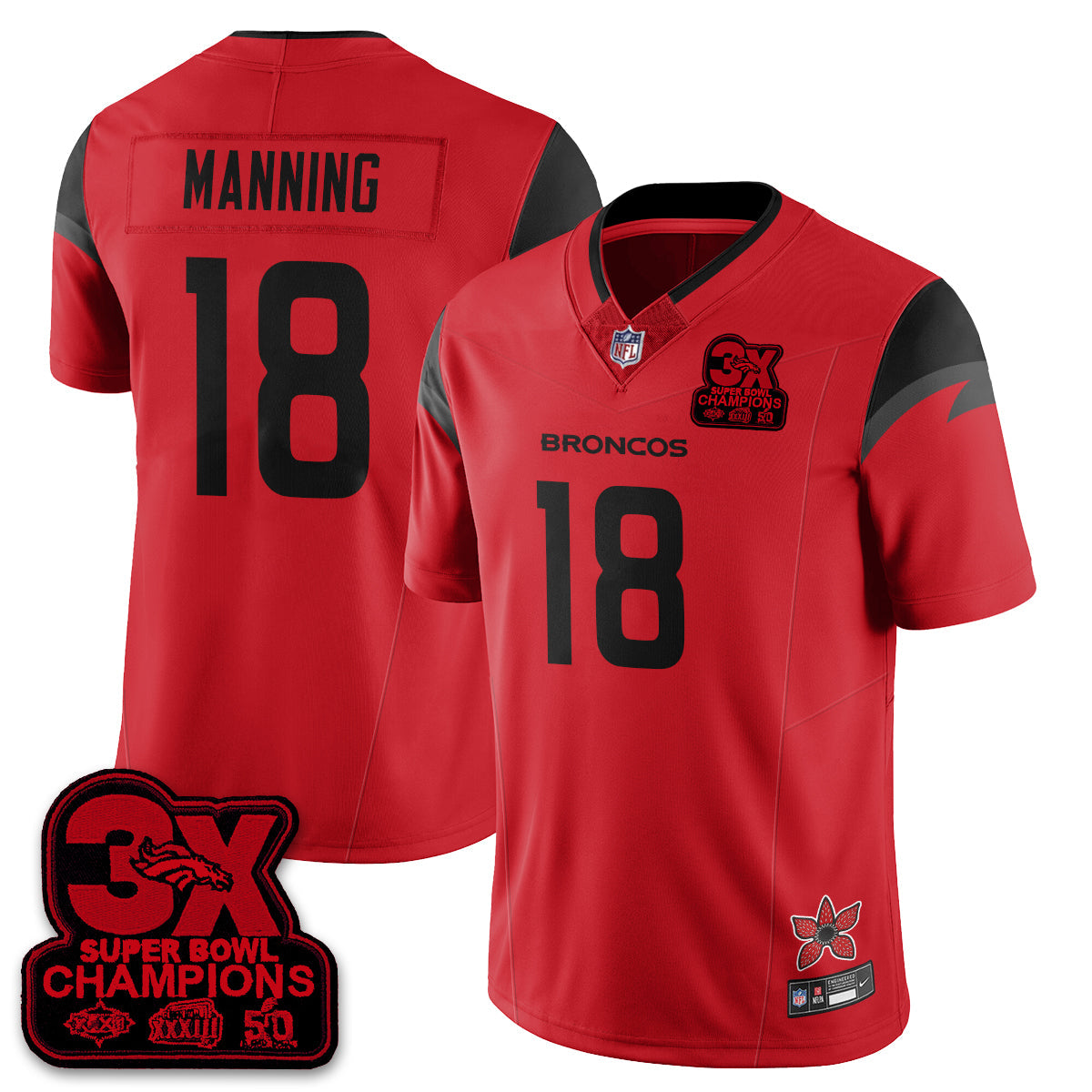 DEN 'Stranger Things Edition' Vapor Limited Jersey