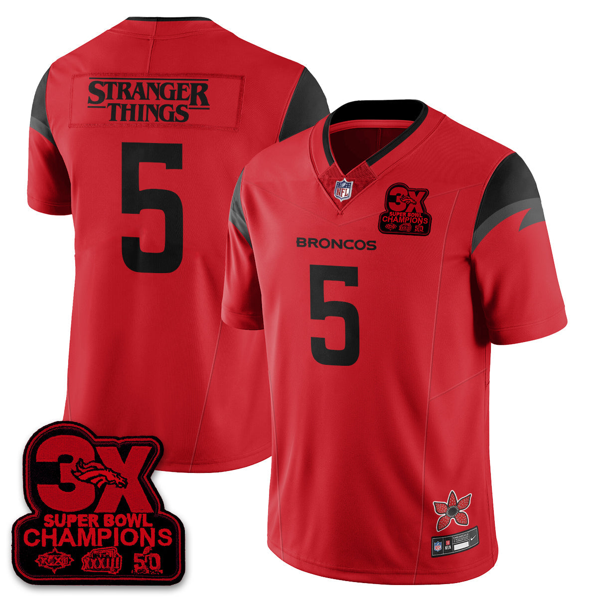 DEN 'Stranger Things Edition' Vapor Limited Jersey
