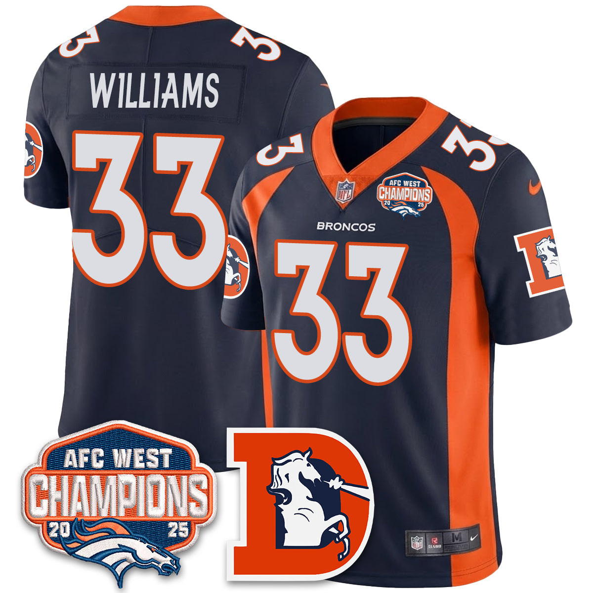 DEN Mitchell & Ness Vapor Limited Jersey