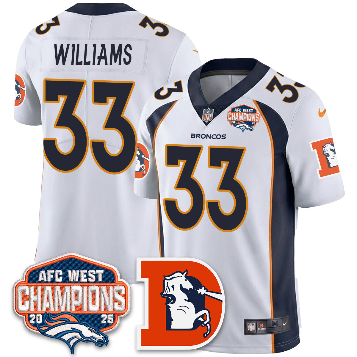 DEN Mitchell & Ness Vapor Limited Jersey