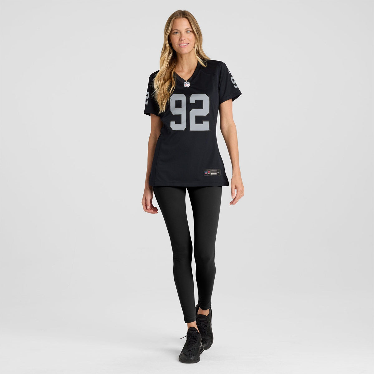 Women's Las Vegas Raiders Jj Pegues Nike Black Team Game Jersey