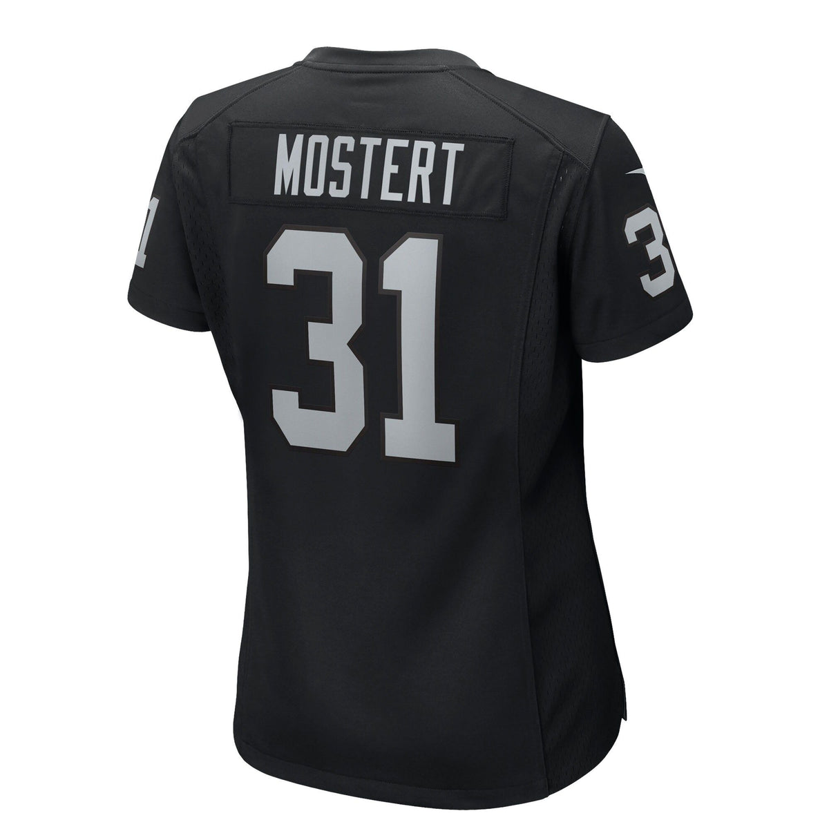 Women's Las Vegas Raiders Raheem Mostert Nike Black Team Game Jersey