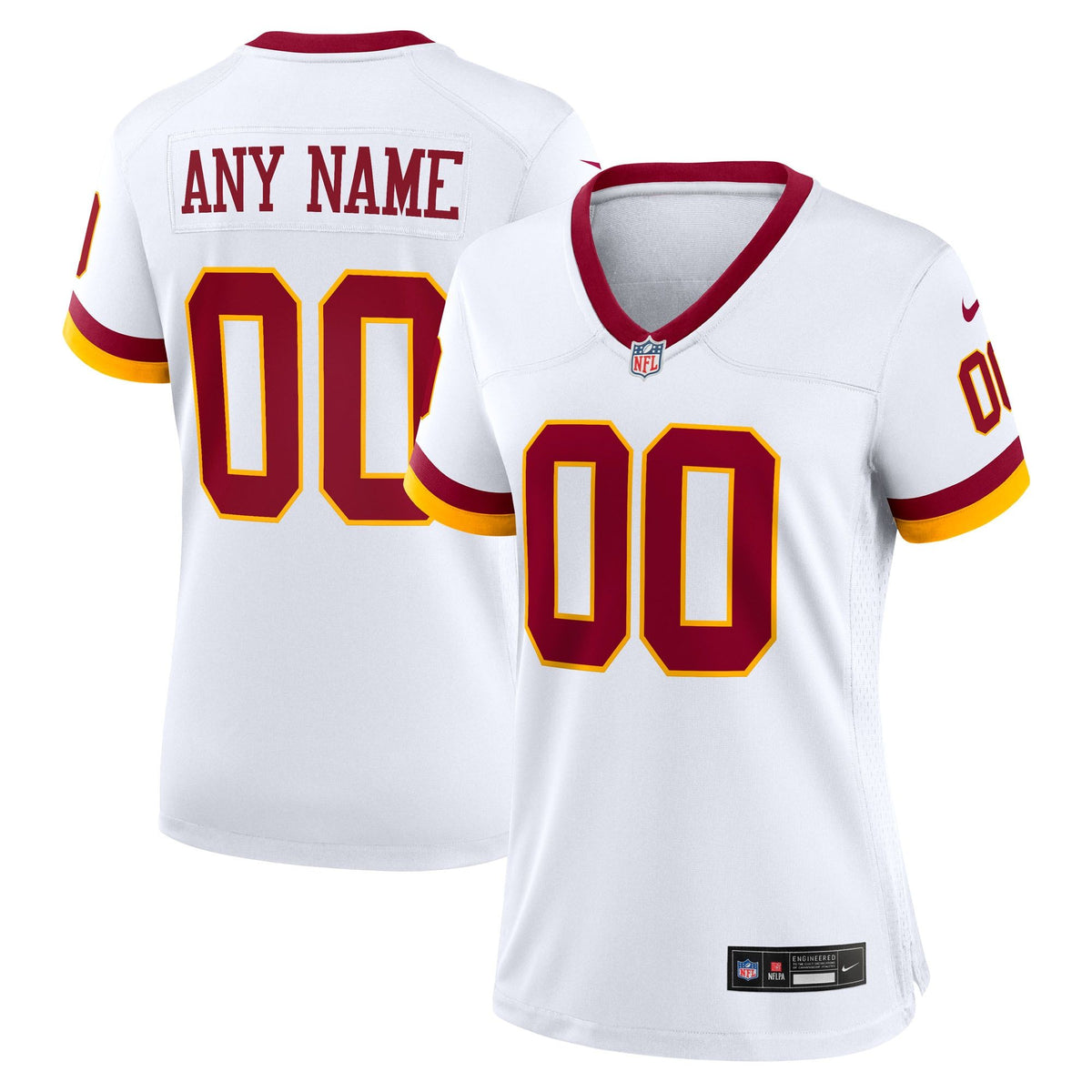 Women's Washington Commanders Nike White Super Bowl Era Custom Game Jersey